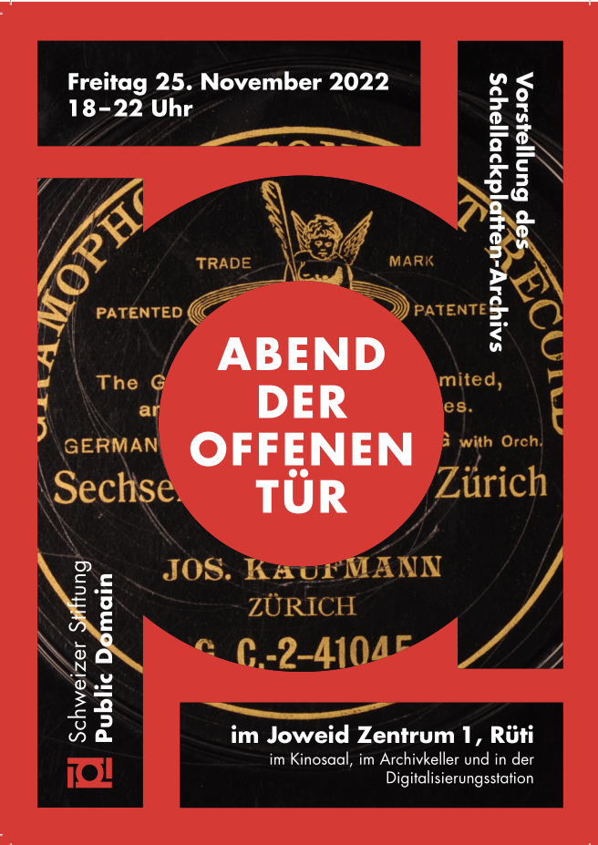 Design: Anna Meyer https://www.genausografik.ch/ Abend der offenen Tür